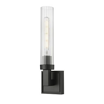 Beau  Wall Sconce in Matte Black by Z-Lite