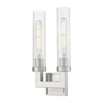 Beau  Wall Sconce in Brushed Nickel by Z-Lite