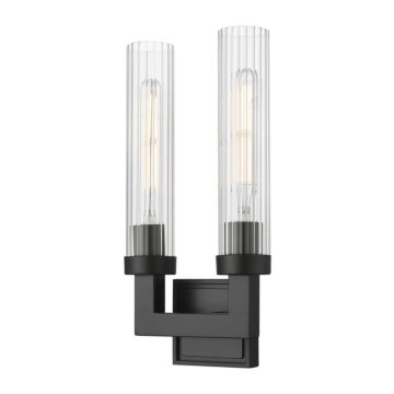 Beau  Wall Sconce in Matte Black by Z-Lite