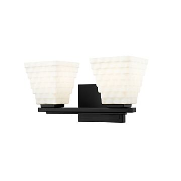Annalise  Bathroom Vanity Light in Matte Black by Z-Lite