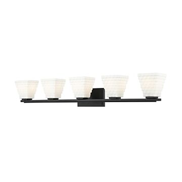 Annalise  Bathroom Vanity Light in Matte Black by Z-Lite