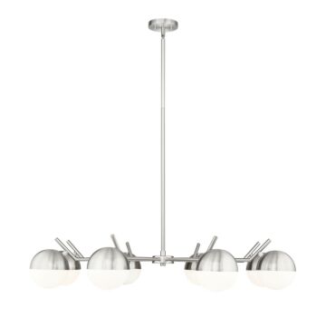 Realm Sphere  Chandelier in Brushed Nickel by Z-Lite