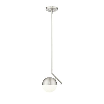 Realm Sphere  Pendant in Brushed Nickel by Z-Lite