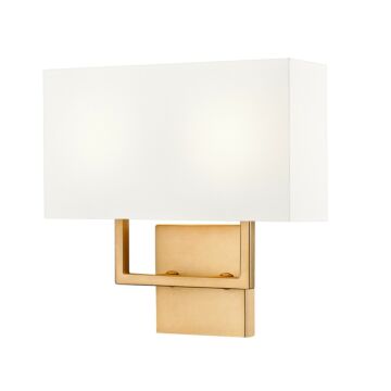 Saxon  Wall Sconce in Rubbed Brass by Z-Lite