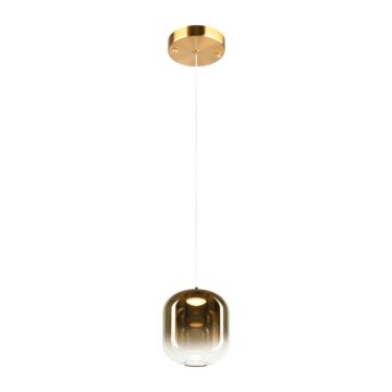 Refrax  Pendant in Aged Gold Brass by Matteo Lighting