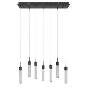Boa  Pendant in Black by Avenue Lighting