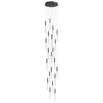 Main St. LED Pendant in Black by Avenue Lighting
