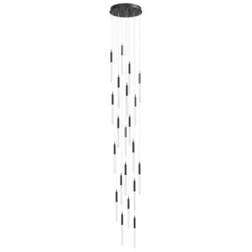 Main St. LED Pendant in Black by Avenue Lighting