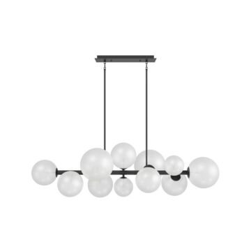 Delilah  Chandelier in Black by Avenue Lighting