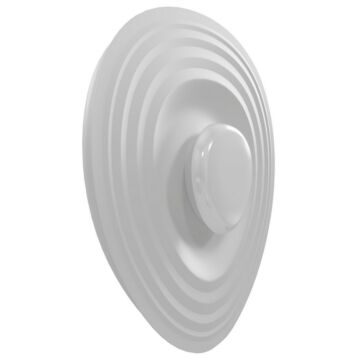 Cosmopolitan LED Wall Sconce in White by Avenue Lighting