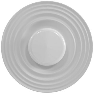 Cosmopolitan LED Wall Sconce in White by Avenue Lighting