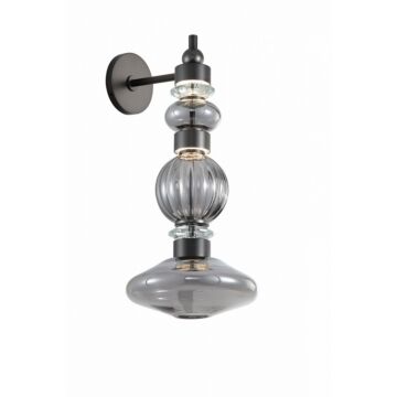 Avra LED Wall Sconce in Black by Avenue Lighting