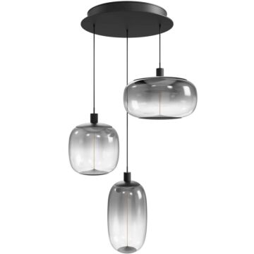Monaco  Pendant in Black by Avenue Lighting