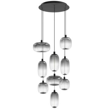 Monaco  Pendant in Black by Avenue Lighting