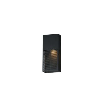 Grate LED Outdoor Wall Sconce in Black by ET2 Lighting