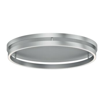 Groove 5CCT LED Flush Mount in Brushed Aluminum by ET2 Lighting