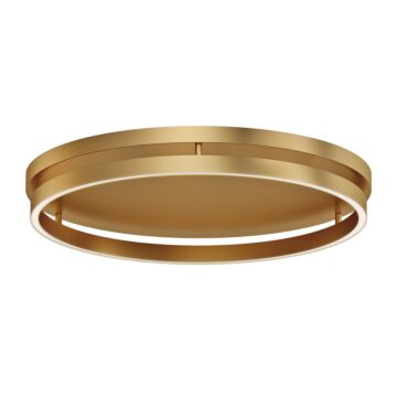 Groove 5CCT LED Flush Mount in Gold by ET2 Lighting