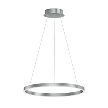 Groove 5CCT LED Pendant in Brushed Aluminum by ET2 Lighting