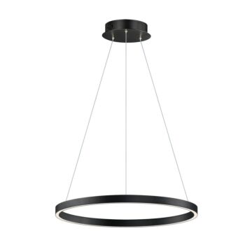 Groove 5CCT LED Pendant in Black by ET2 Lighting
