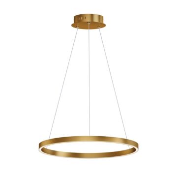 Groove 5CCT LED Pendant in Gold by ET2 Lighting