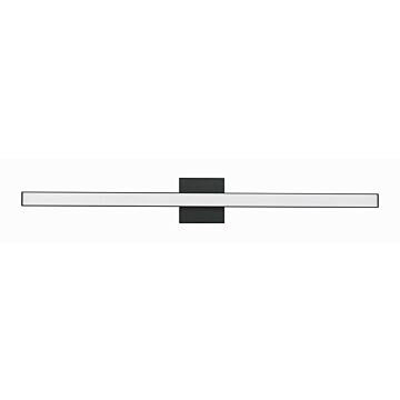 Trim LED Bathroom Vanity Light in Flat Black by Craftmade