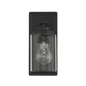 Clark  Wall Sconce in Flat Black by Craftmade