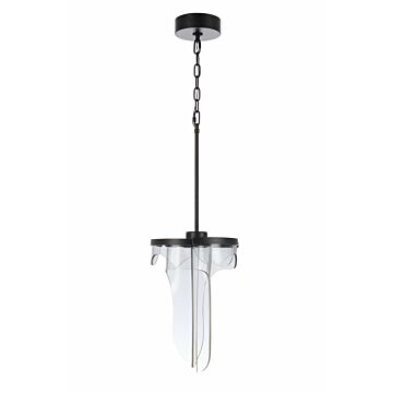 Estrella LED Pendant in Flat Black by Craftmade