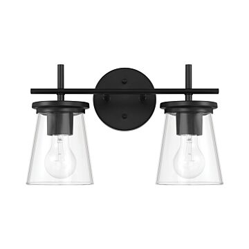 Connell  Bathroom Vanity Light in Flat Black by Craftmade