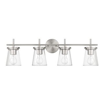 Connell  Bathroom Vanity Light in Brushed Polished Nickel by Craftmade