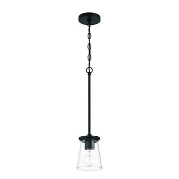 Connell  Mini Pendant in Flat Black by Craftmade