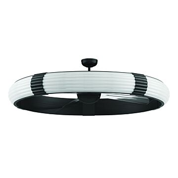 Cipriani 57" Ceiling Fan in Flat Black by Craftmade