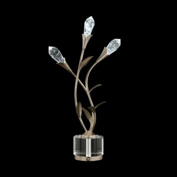 Secret Garden LED Table Lamp in Antique Silver by Schonbek
