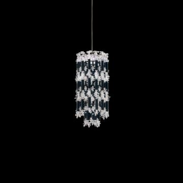 Tahitian LED Mini Pendant in Black by Schonbek