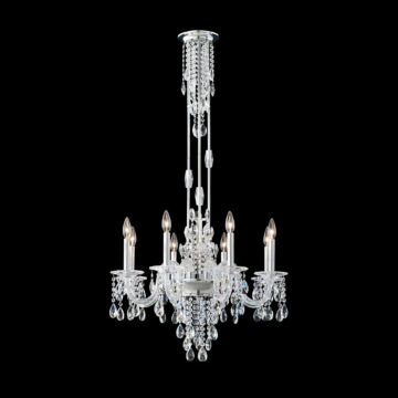 Rainier  Chandelier in Silver by Schonbek