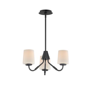 Durham  Chandelier in Black by Maxim Lighting