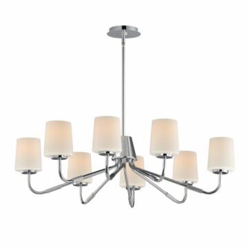 Durham  Chandelier in Polished Chrome by Maxim Lighting