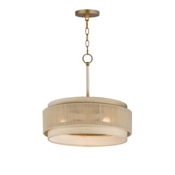 Seacliff  Pendant in Natural Aged Brass by Maxim