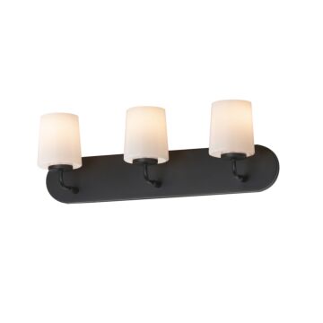 Durham  Bathroom Vanity Light in Black by Maxim