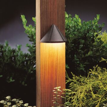 No Family LED Deck Light in Textured Architectural Bronze by Kichler