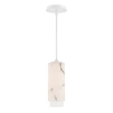 Aragon LED Pendant in White by W.A.C. Lighting