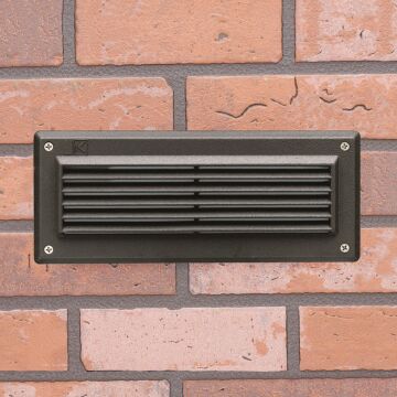 Landscape Led LED Brick Light in Textured Architectural Bronze by Kichler