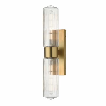 Kasbah  Wall Sconce in Satin Brass by Maxim