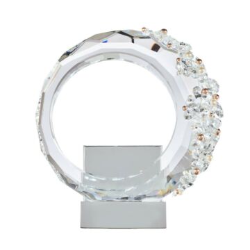 Serenity LED Wall Sconce in Polished Chrome by Schonbek Forever