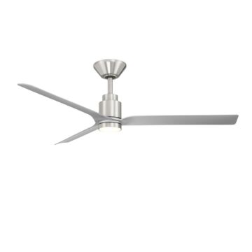 Smooth 52" Ceiling Fan in Brushed Nickel Silver by Modern Forms Fans
