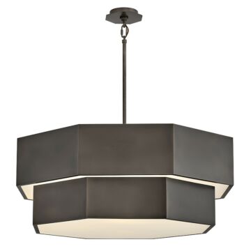 Facet LED Chandelier in Black Oxide by Hinkley