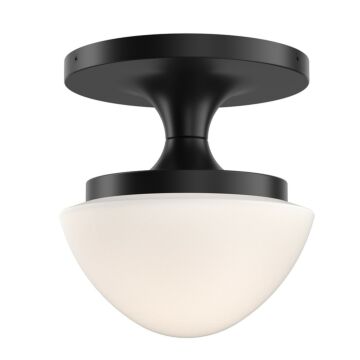 Knox LED Semi-Flush Mount in Black by Hinkley