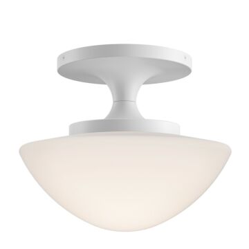 Knox LED Semi-Flush Mount in Chalk White by Hinkley