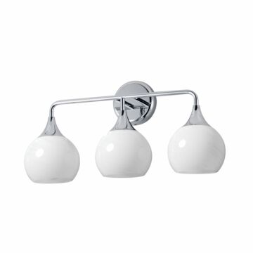 Neve  Bathroom Vanity Light in Polished Chrome by Maxim