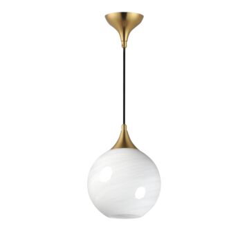 Neve  Pendant in Natural Aged Brass by Maxim Lighting