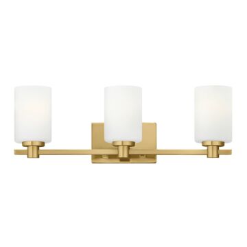 Karlie LED Bathroom Vanity Light in Lacquered Brass by Hinkley